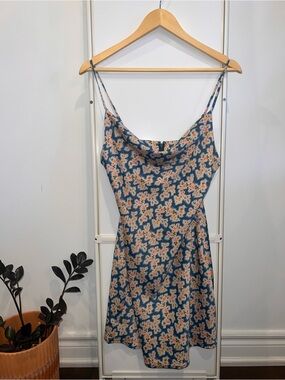 Urban Outfitters Mallory Cowl Neck Dress Medium NWT